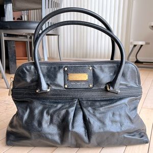 Marc Jacobs Palais Royal Black Leather Jen Satchel